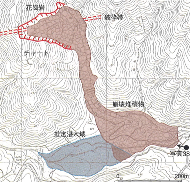 �}1�@�i���m����̓y���ЊQ�󋵐}�@1/2.5���n�`�}�u���Z���v
