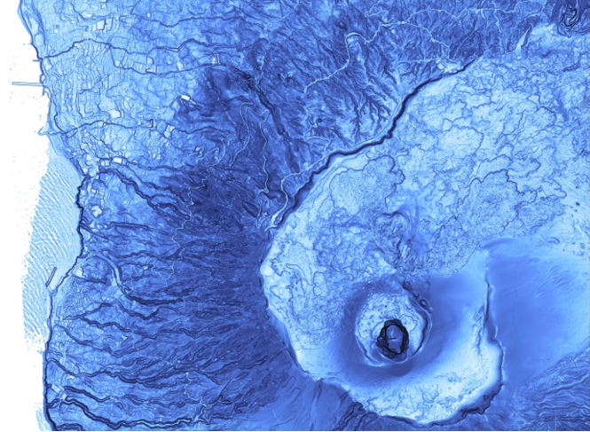 �}3�@�ɓ��哇�E�����t�߂̌X�Ηʐ}�i5m���b�V���j�C��㐽���쐬