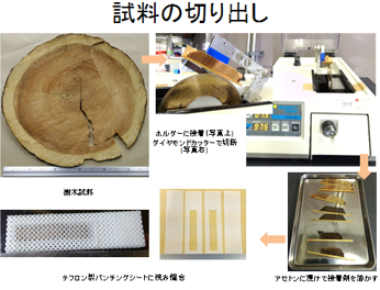 図7 試料の切り出し