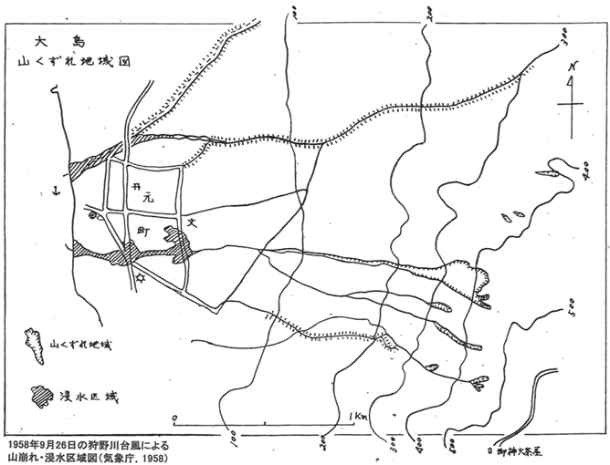 �}14�@���a33�N�i1958�j9��26���̎���䕗�ɂ��R����E�Z�����}�@�C�ے��i1964�N12���j�F����䕗�����񍐁C�C�ے��Z�p�񍐁C37��